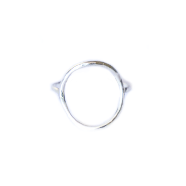 Sterling Silver Circle Rings